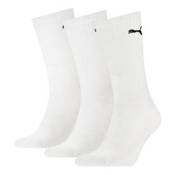 SKARPETY Puma Crew Socks 3 Pack, Dla obu płci. Białe skarpety Puma, bez wzorów. Za 56.57 zł.