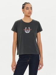 Levi's® T-Shirt Graphic A8804-0027 Czarny Boxy Fit. Czarne t-shirty m, bez wzorów, z bawełny, bez kołnierzyka, bez ramiączek. Za 89.99 zł.