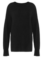 Patrizia Pepe Sweter 2K0326 K293 Czarny Regular Fit. Czarne swetry Patrizia Pepe, bez wzorów, z syntetyku, bez ramiączek. Za 919.99 zł.
