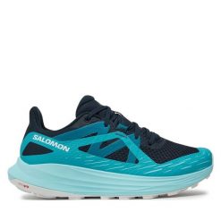 Buty do biegania Salomon. Szare obuwie sportowe Salomon, bez zapięcia, do biegania. Za 489.99 zł.