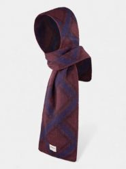 Szal Damski Barts Halberra. Czerwone szaliki Barts, na zimę, bez wzorów, z materiału, eleganckie. Za 309.00 zł.