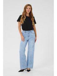 Kaffe Dżinsy "Sinem" - Comfort fit - w kolorze błękitnym rozmiar: 34. Niebieskie jeansy Kaffe, bez wzorów, z podwyższonym stanem. Za 267.95 zł.