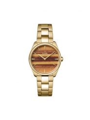 Cluse Zegarek Féroce Petite CW11218 Złoty. Żółte, analogowe zegarki Cluse, złote. Za 359.99 zł.