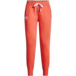 Spodnie Do Biegania Rival Fleece Dla Kobiet. Brązowe spodnie sportowe Under Armour, bez wzorów, do biegania. Za 302.99 zł.