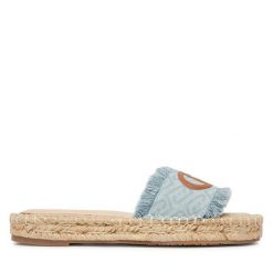 Espadryle Liu Jo. Niebieskie espadryle Liu Jo, bez wzorów, bez obcasa, bez zapięcia. Za 359.99 zł.