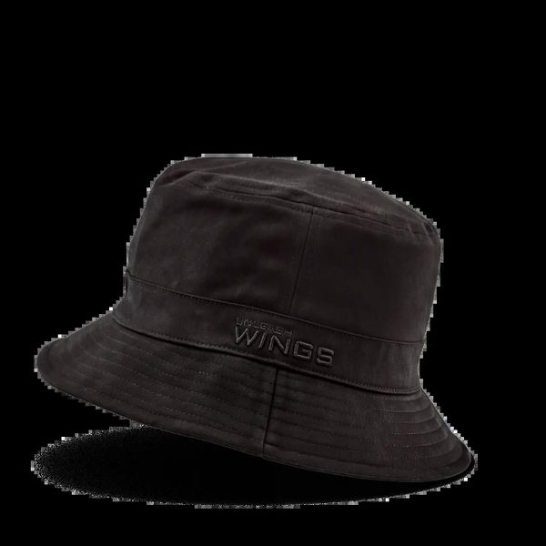 Bucket Hat WINGS UNLEASH bawełniany kapelusz BLACK. Czarne kapelusze Wings, bez wzorów, z bawełny. Za 49.90 zł.