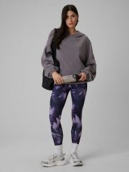 4F Legginsy dzianinowe damskie - multikolor M. Legginsy 4f, m, bez wzorów, z dzianiny, z podwyższonym stanem. Za 129.99 zł.