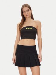 Karl Kani Top Retro Bandeau 61310127 Czarny Slim Fit. Czarne topy Karl Kani, m, bez wzorów, z syntetyku, bez kołnierzyka, bez ramiączek. Za 49.99 zł.