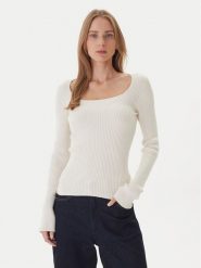 Kontatto Sweter 3M0830C Écru Slim Fit. Swetry Kontatto, m, bez wzorów, z syntetyku, bez ramiączek. Za 339.99 zł.