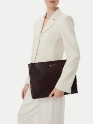 Nine West Etui na laptopa CEO-OFFICE ELEGANCE-LDA9838 Brązowy. Brązowe torby na laptopa Nine West, bez wzorów, ze skóry. Za 99.99 zł.