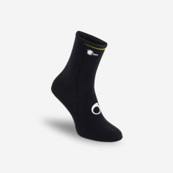 Skarpety z neoprenu 3 mm. Czarne skarpety SUBEA, bez wzorów, z gumy. Za 89.99 zł.