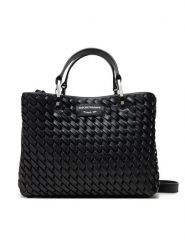Emporio Armani Torebka EW000361 AF12762 UC001 Czarny. Czarne torebki klasyczne Emporio Armani, bez wzorów, ze skóry, bez dodatków. Za 1,229.00 zł.