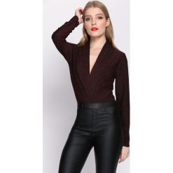 Bordowe Body Think. Body marki Born2be. Za 44.99 zł.