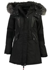 Canadian Peak Parka "Camilly" w kolorze czarnym rozmiar: M. Czarne parki Canadian Peak, m, bez kaptura. Za 252.12 zł.