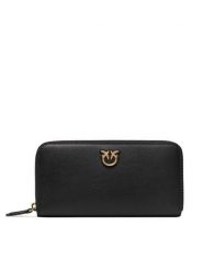 PINKO Portfel Ryder Zip Around PE 23 PCPL 100250 A0F1 Czarny. Czarne portfele Pinko, bez wzorów, ze skóry. Za 789.99 zł.