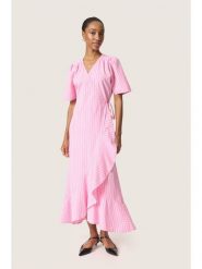 Soaked in Luxury Sukienka w kolorze różowo-białym rozmiar: XL. Różowe sukienki Soaked in Luxury, xl, bez wzorów, z bawełny, bez kołnierzyka, bez ramiączek, maxi. Za 173.99 zł.