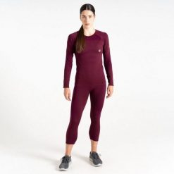 Damskie legginsy 3/4 Dare 2B In The Zone. Czerwone legginsy Dare 2b, l, bez wzorów, z elastanu. Za 135.00 zł.