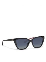 Guess Okulary przeciwsłoneczne GU7919 Czarny. Czarne okulary przeciwsłoneczne Guess, z aplikacjami, z tworzywa sztucznego. Za 349.99 zł.