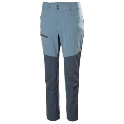 Spodnie damskie Helly Hansen Vika Tur 2.0. Niebieskie spodnie sportowe Helly Hansen, na lato, bez wzorów, trekkingowe. Za 546.50 zł.