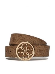 Guess Pasek Damski BW9166 P4235 Brązowy. Brązowe paski Guess, z aplikacjami, ze skóry. Za 249.99 zł.
