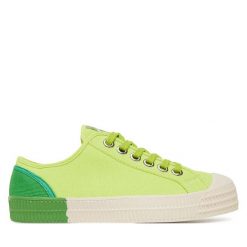 Trampki Novesta. Zielone trampki Novesta, bez wzorów, bez zapięcia. Za 289.99 zł.