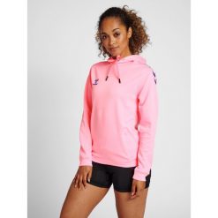 Bluza do piłki ręcznej damska Hummel Core XK z kapturem. Czerwone bluzy Hummel, l, bez wzorów, z kapturem. Za 188.00 zł.
