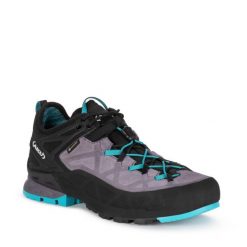 Buty sportowe trekkingowe damskie Aku Rock Gore-tex skóra wytrzymałe. Czarne trekkingi Aku, z gore-texu, trekkingowe. Za 499.00 zł.