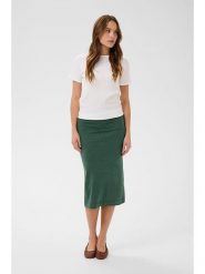 SAINT TROPEZ Spódnica w kolorze zielonym rozmiar: L. Zielone spódnice Saint Tropez, l, bez wzorów, midi. Za 119.95 zł.