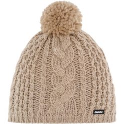 Czapka Eisbar Afra Pompon MÜ. Brązowe czapki Eisbar, bez wzorów, z materiału. Za 179.90 zł.