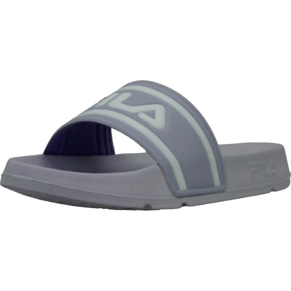 Klapki damskie na basen Fila MORRO BAY. Białe klapki Fila, bez wzorów, bez obcasa. Za 89.00 zł.