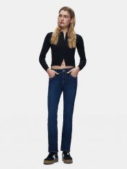 LTB Dżinsy "Fallon 201" - Slim fit - w kolorze granatowym rozmiar: W26/L30. Niebieskie jeansy LTB, l, z aplikacjami. Za 171.68 zł.