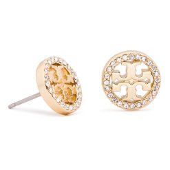 Kolczyki Tory Burch. Żółte kolczyki Tory Burch, złote. Za 289.99 zł.