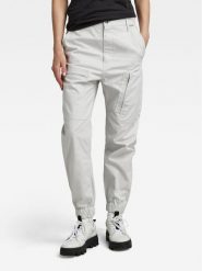G-Star Raw Spodnie materiałowe D22884-D387-D607 Écru Boyfriend Fit. Spodnie materiałowe G-Star Raw, bez wzorów, z bawełny. Za 439.99 zł.