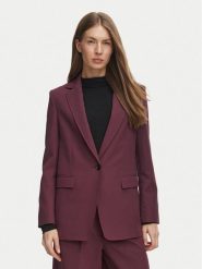 BOSS Marynarka C_Jabla3 50580309 Bordowy Regular Fit. Czerwone marynarki i żakiety Boss, bez wzorów, z syntetyku. Za 899.99 zł.