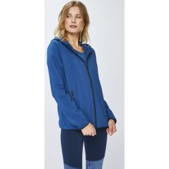 Reebok - Kurtka Woven. Niebieskie kurtki Reebok, m, bez wzorów, z materiału, z kapturem. W wyprzedaży za 169.90 zł.