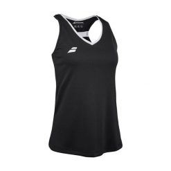 Babolat Play Tank Top Women's Sleeveless Top. Czarne topy BABOLAT, s, bez wzorów, bez kołnierzyka, bez ramiączek. Za 139.99 zł.