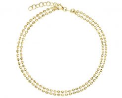 Złota bransoletka - kulki. Żółte bransoletki Apart, złote. Za 4,579.00 zł.