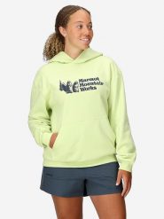 Marmot Bluza w kolorze limonkowym rozmiar: L. Zielone bluzy Marmot, l, bez wzorów, z poliamidu, z kapturem. Za 179.45 zł.