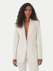 Fracomina Marynarka FR26SJ2001W42901 Écru Regular Fit. Marynarki i żakiety Fracomina, m, bez wzorów, z syntetyku. Za 719.99 zł.