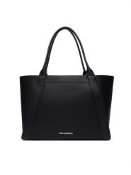 KARL LAGERFELD Torebka B1W30066 Czarny. Czarne torebki klasyczne KARL LAGERFELD, bez wzorów, ze skóry, bez dodatków. Za 999.99 zł.