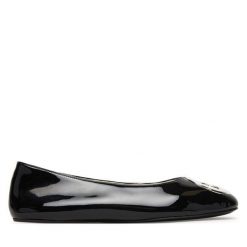 Baleriny Tory Burch. Czarne baleriny Tory Burch, bez wzorów, bez obcasa. Za 1,889.00 zł.