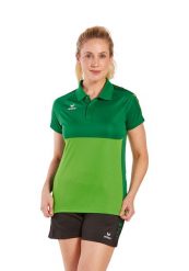 Damska koszulka polo Erima Six Wings. Zielone koszulki polo Erima, bez wzorów, z materiału, bez kołnierzyka, bez ramiączek. Za 172.00 zł.