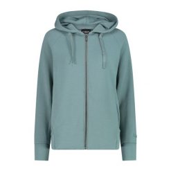Damska bluza z kapturem z jerseyu CMP. Niebieskie bluzy CMP, bez wzorów, z jersey, z kapturem. Za 419.50 zł.