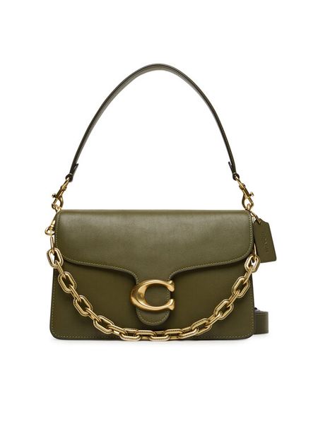 Coach Torebka CY919 Khaki. Brązowe torebki klasyczne Coach, bez wzorów, ze skóry, bez dodatków. Za 2,419.00 zł.