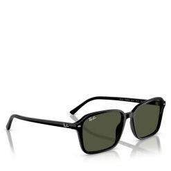 Okulary przeciwsłoneczne Ray-Ban. Czarne okulary przeciwsłoneczne Ray-Ban, bez wzorów. Za 499.99 zł.