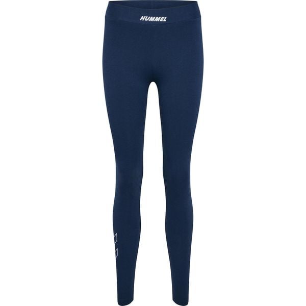 Damskie legginsy Hummel Elemental. Niebieskie legginsy Hummel, bez wzorów. Za 153.50 zł.