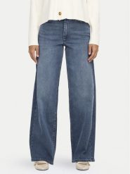 ONLY Jeansy Madison 15338787 Niebieski Wide Leg. Niebieskie jeansy Only, s, bez wzorów. Za 239.99 zł.