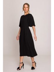 Stylove Sukienka w kolorze czarnym rozmiar: S. Czarne sukienki Stylove, s, bez wzorów, bez kołnierzyka, bez ramiączek, maxi. Za 323.95 zł.