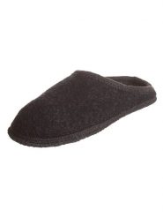 Kitz-pichler Kapcie "Grainau" w kolorze antracytowym rozmiar: 38. Czarne obuwie domowe Kitz pichler, bez wzorów, z materiału, z okrągłym noskiem, bez zapięcia. Za 86.99 zł.
