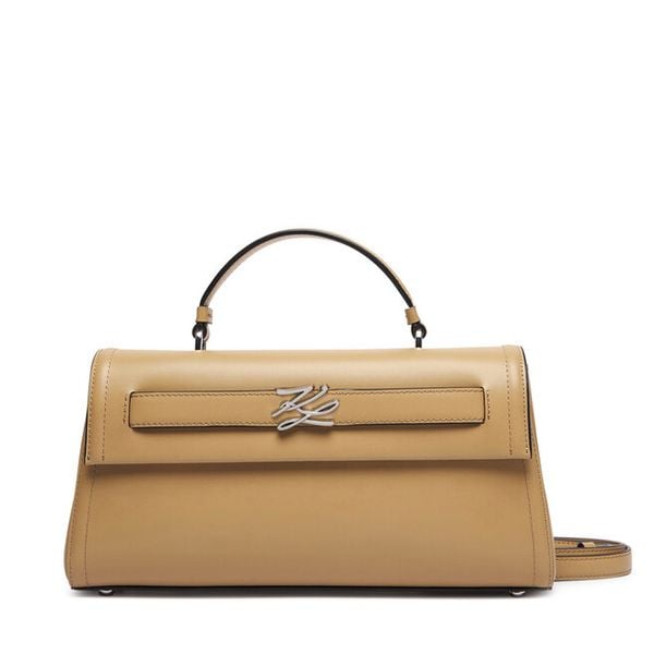 Torebka KARL LAGERFELD. Brązowe torebki klasyczne KARL LAGERFELD, bez wzorów, bez dodatków. Za 1,399.00 zł.